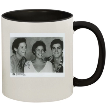 Steve Guttenberg 11oz Colored Inner & Handle Mug