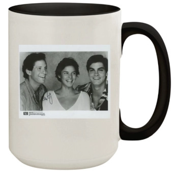 Steve Guttenberg 15oz Colored Inner & Handle Mug