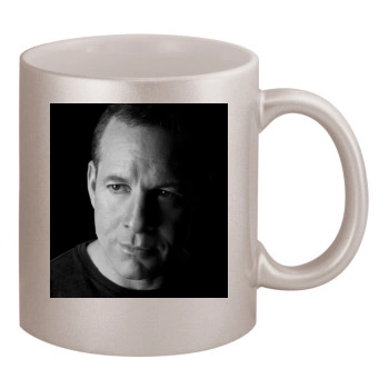 Steve Guttenberg 11oz Metallic Silver Mug