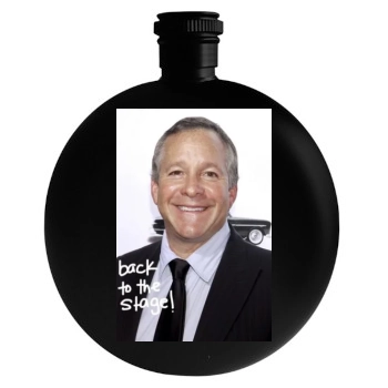 Steve Guttenberg Round Flask