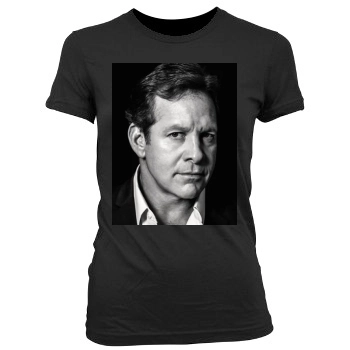 Steve Guttenberg Women's Junior Cut Crewneck T-Shirt