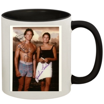 Steve Guttenberg 11oz Colored Inner & Handle Mug