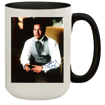 Steve Guttenberg 15oz Colored Inner & Handle Mug