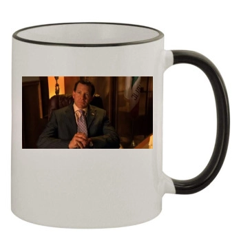 Steve Guttenberg 11oz Colored Rim & Handle Mug