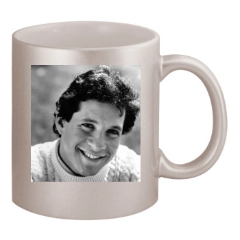 Steve Guttenberg 11oz Metallic Silver Mug