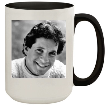 Steve Guttenberg 15oz Colored Inner & Handle Mug