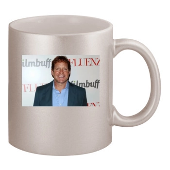 Steve Guttenberg 11oz Metallic Silver Mug