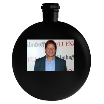 Steve Guttenberg Round Flask