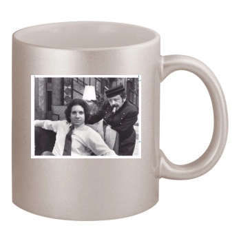 Steve Guttenberg 11oz Metallic Silver Mug