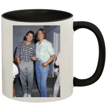 Steve Guttenberg 11oz Colored Inner & Handle Mug