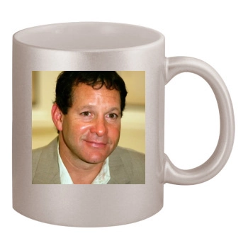 Steve Guttenberg 11oz Metallic Silver Mug