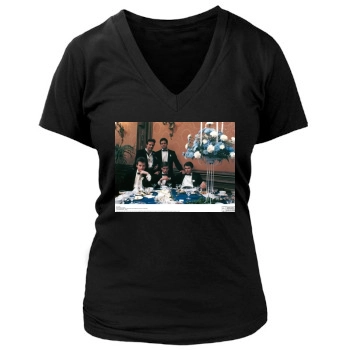 Steve Guttenberg Women's Deep V-Neck TShirt