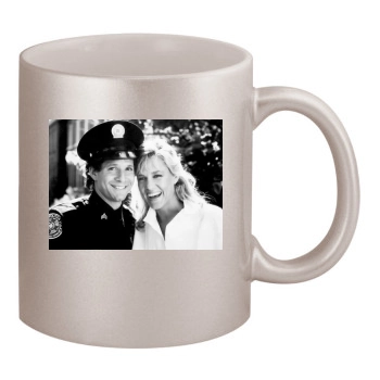 Steve Guttenberg 11oz Metallic Silver Mug