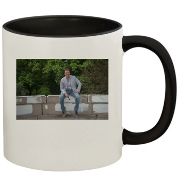 Steve Guttenberg 11oz Colored Inner & Handle Mug