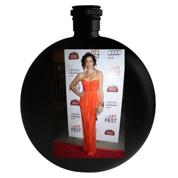 Minnie Driver Round Flask