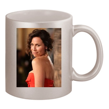 Minnie Driver 11oz Metallic Silver Mug