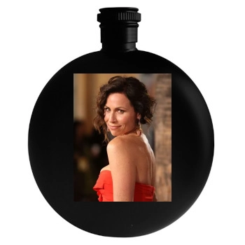 Minnie Driver Round Flask