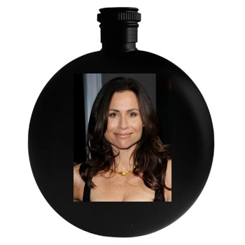 Minnie Driver Round Flask