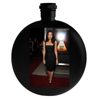 Minnie Driver Round Flask