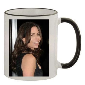 Minnie Driver 11oz Colored Rim & Handle Mug