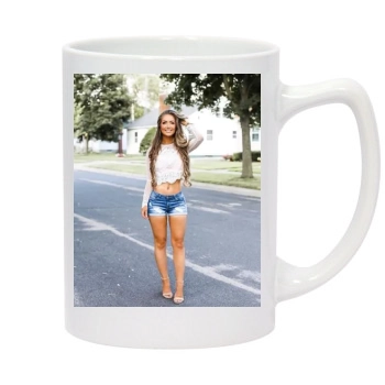 Holly JoAnne 14oz White Statesman Mug