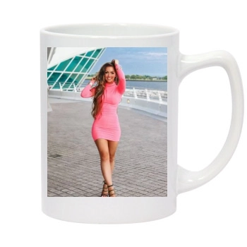 Holly JoAnne 14oz White Statesman Mug