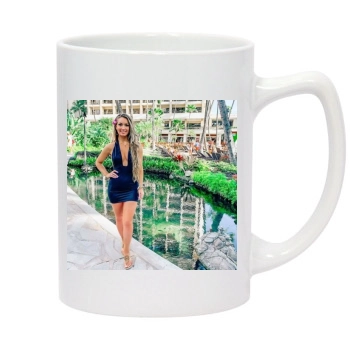 Holly JoAnne 14oz White Statesman Mug