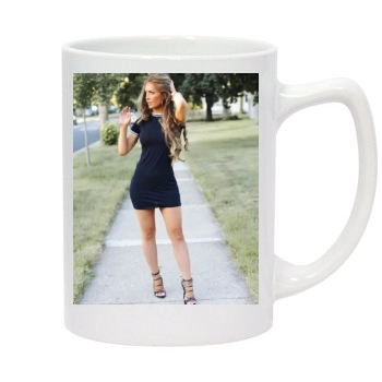 Holly JoAnne 14oz White Statesman Mug