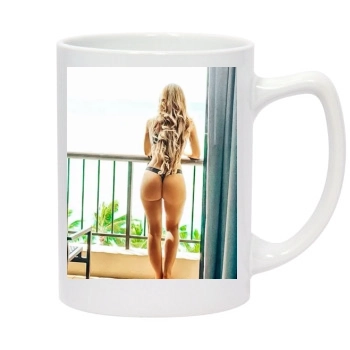 Holly JoAnne 14oz White Statesman Mug