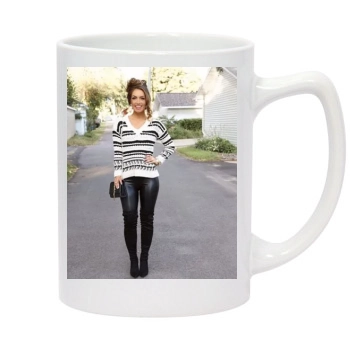 Holly JoAnne 14oz White Statesman Mug