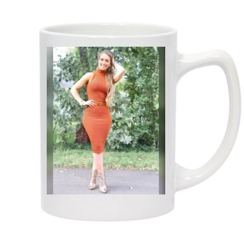 Holly JoAnne 14oz White Statesman Mug