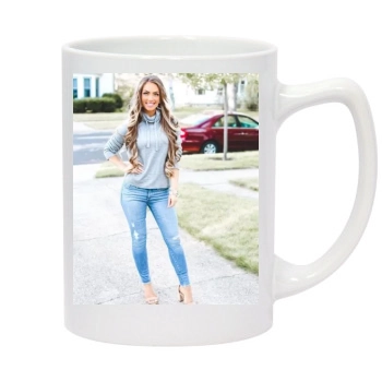 Holly JoAnne 14oz White Statesman Mug