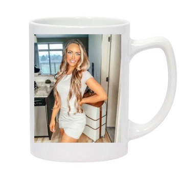 Holly JoAnne 14oz White Statesman Mug