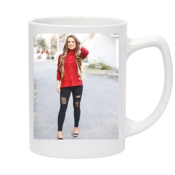 Holly JoAnne 14oz White Statesman Mug