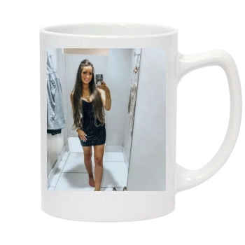 Holly JoAnne 14oz White Statesman Mug