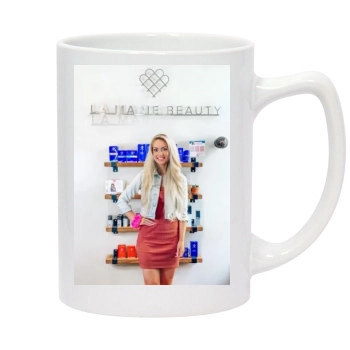 Holly JoAnne 14oz White Statesman Mug