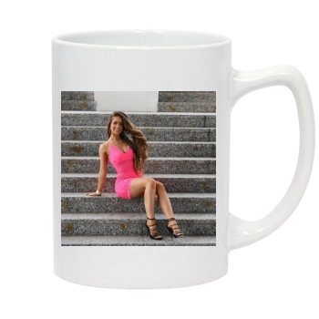 Holly JoAnne 14oz White Statesman Mug