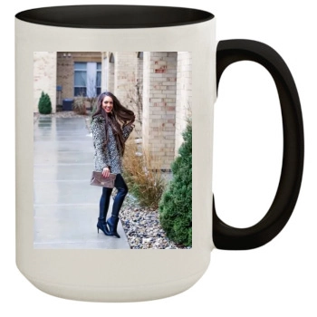 Holly JoAnne 15oz Colored Inner & Handle Mug