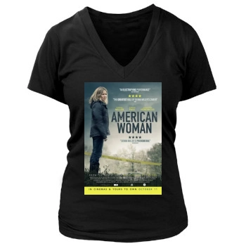 American Woman (2019) Women's Deep V-Neck TShirt