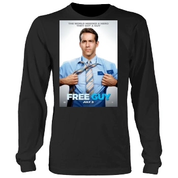 Free Guy (2020) Men's Heavy Long Sleeve TShirt