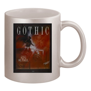 Gothic (1987) 11oz Metallic Silver Mug