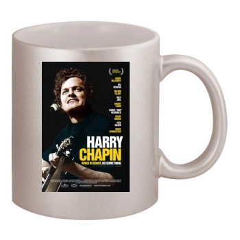 Harry Chapin: When in Doubt, Do Something (2020) 11oz Metallic Silver Mug