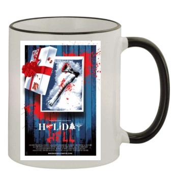 Holiday Hell (2019) 11oz Colored Rim & Handle Mug