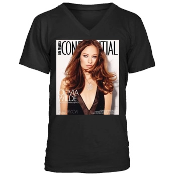 Olivia Wilde Men's V-Neck T-Shirt