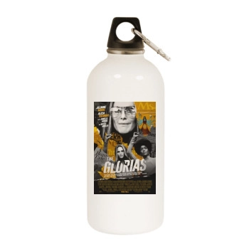 The Glorias (2020) White Water Bottle With Carabiner