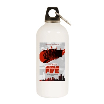 The Russian Five (2019) White Water Bottle With Carabiner