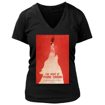 The Wolf of Snow Hollow (2020) Women's Deep V-Neck TShirt