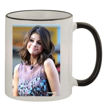 Selena Gomez 11oz Colored Rim & Handle Mug