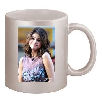 Selena Gomez 11oz Metallic Silver Mug