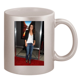 Shenae Grimes 11oz Metallic Silver Mug